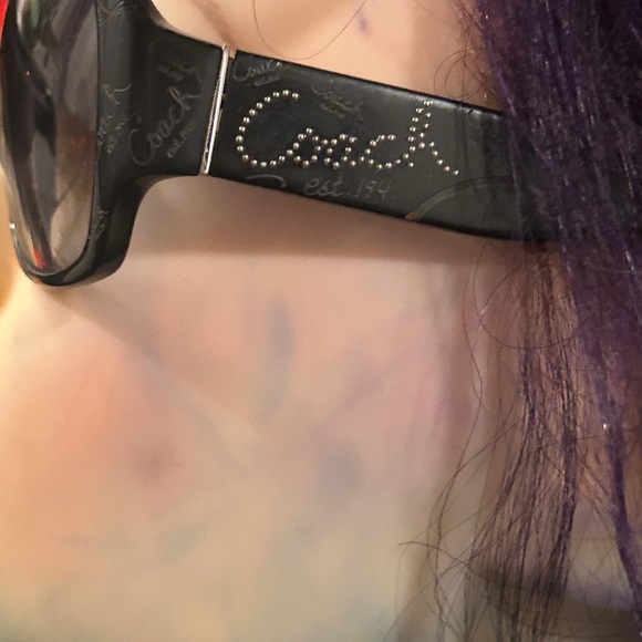 Coach Stylish Black Sunglasses for Women main image 5